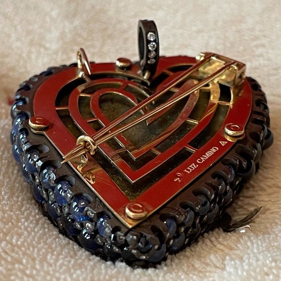 Rare LUZ CAMINO One-of-a-Kind Precious Convertible Heart - Picture 11 of 15